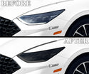 Full Headlight Taillight Precut Smoked PPF Tint Kit Film Overlay Fits Hyundai Sonata 2020 2021 2022 2023