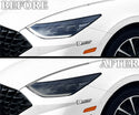 Full Headlight Taillight Precut Smoked PPF Tint Kit Film Overlay Fits Hyundai Sonata 2020 2021 2022 2023