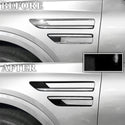 Genesis GV80 SUV Blackout Chrome Delete Kit – Precut Gloss Black Vinyl Overlays Film