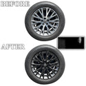 Genesis GV80 SUV Blackout Chrome Delete Kit – Precut Gloss Black Vinyl Overlays Film