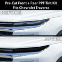 Fits Chevrolet Traverse 2024-2026 Full Headlight Taillight Precut Smoked PPF Tint Kit Film Overlay