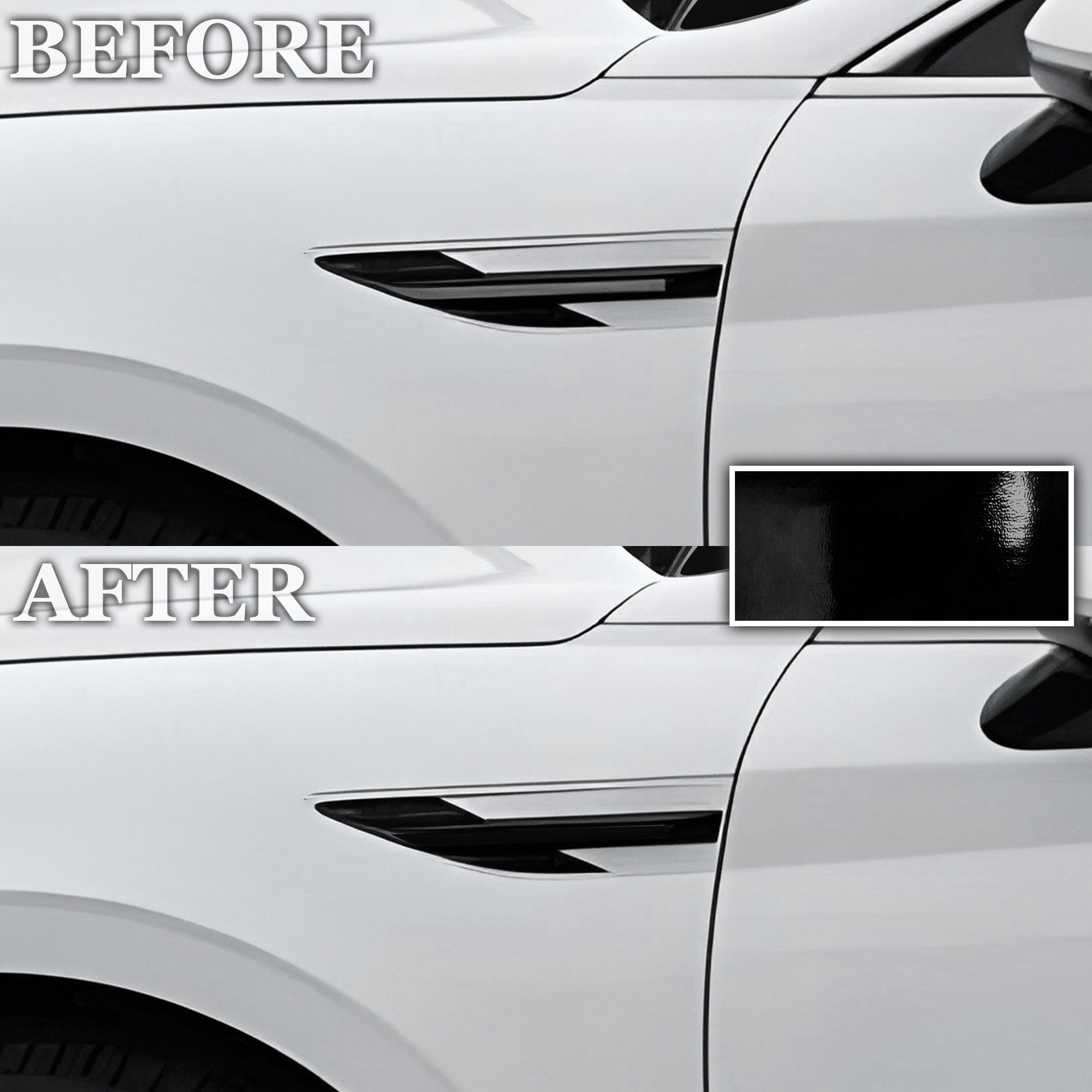 Fits Hyundai Sonata 2024 - 2025 Vinyl Chrome Delete Grille Blackout Decal Stickers Overlay Film - Bogar Tech Designs