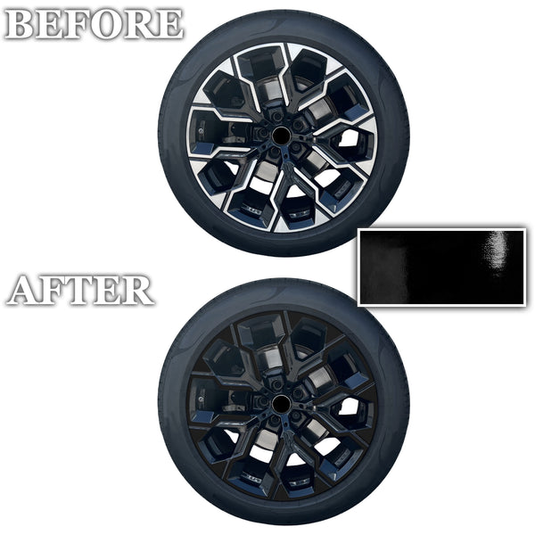 BMW X3 2025-2026 Blackout Chrome Delete Kit – Precut Gloss Black Vinyl Overlays Film