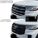 Ford Explorer 2025–2026 Blackout Chrome Delete Kit – Precut Gloss Black Vinyl Overlays