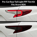 Acura RDX 2019–2026 Dark Smoke Headlight & Taillight Tint Kit – Precut Vinyl Lens Overlays