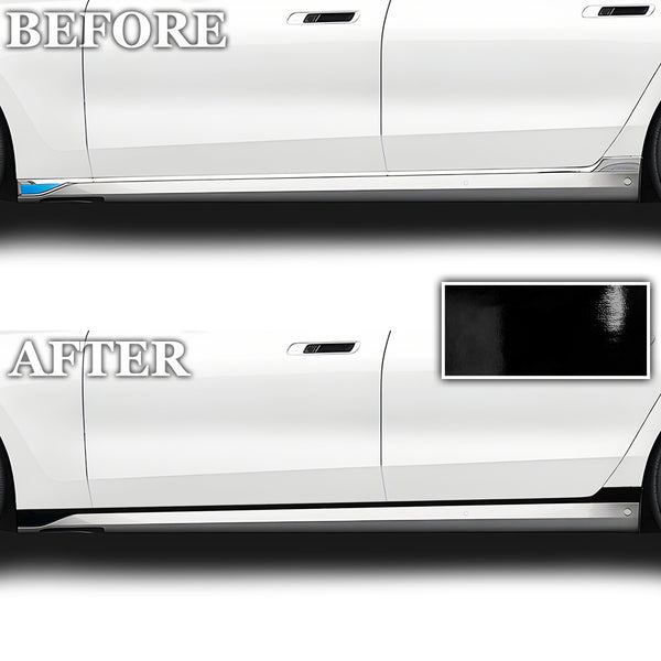 Fits BMW 7 Series 2023+ Vinyl Chrome Delete Grille Blackout Decal Stickers Overlay Film