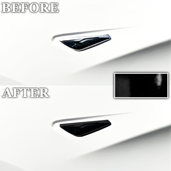 Fits BMW X3 2015-2017 Vinyl Chrome Delete Grille Blackout Decal Stickers Overlay Film
