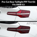 BMW X3 2025-2026 Dark Smoke Headlight & Taillight Tint Kit – Precut Vinyl Lens Overlays Film