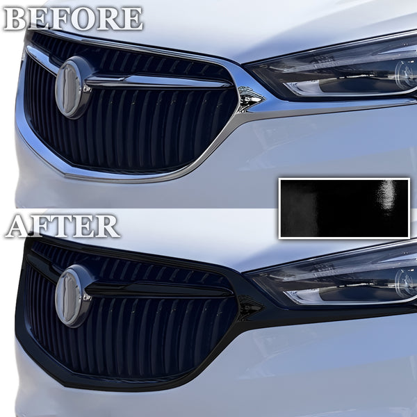 Fits Buick Enclave 2018-2021 Vinyl Chrome Delete Grille Blackout Decal Stickers Overlay Film