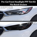 Fits Buick Enclave 2018-2021 Full Headlight Taillight Precut Smoked PPF Tint Kit Film Overlay