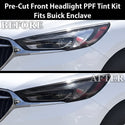 Fits Buick Enclave 2018-2021 Full Headlight Taillight Precut Smoked PPF Tint Kit Film Overlay