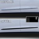 Fits Buick Enclave 2018-2021 Vinyl Chrome Delete Grille Blackout Decal Stickers Overlay Film