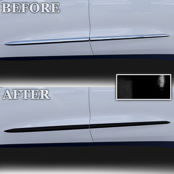 Fits Buick Enclave 2018-2021 Vinyl Chrome Delete Grille Blackout Decal Stickers Overlay Film