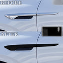 Fits Buick Enclave 2018-2021 Vinyl Chrome Delete Grille Blackout Decal Stickers Overlay Film