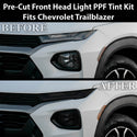 Chevrolet Trailblazer 2021–2023 Dark Smoke Headlight & Taillight Tint Kit – Precut Vinyl Lens Overlays