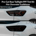 Chevrolet Trailblazer 2021–2023 Dark Smoke Headlight & Taillight Tint Kit – Precut Vinyl Lens Overlays