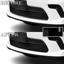 Fits Dodge Durango 2021+ Vinyl Chrome Delete Grille Blackout Decal Stickers Overlay Film