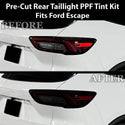 Ford Escape 2023-2026 Dark Smoke Headlight & Taillight Tint Kit – Precut Vinyl Lens Overlays Film
