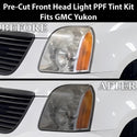 Fits GMC Yukon 2007-2014 Full Headlight Taillight Precut Smoked PPF Tint Kit Film Overlay