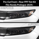 Fits Honda Prologue 2024+ Full Headlight Taillight Precut Smoked PPF Tint Kit Film Overlay