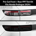 Fits Honda Prologue 2024+ Full Headlight Taillight Precut Smoked PPF Tint Kit Film Overlay