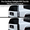 Hyundai Ioniq 9 2026+ Dark Smoke Headlight & Taillight Tint Kit – Precut Vinyl Lens Overlays Film