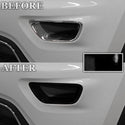 Fits Jeep Grand Cherokee 2014-2021 Vinyl Chrome Delete Grille Blackout Decal Stickers Overlay Film