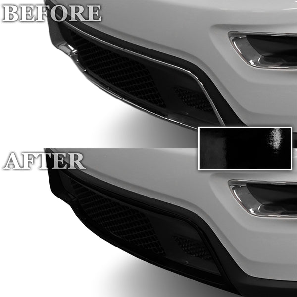 Fits Jeep Grand Cherokee 2014-2021 Vinyl Chrome Delete Grille Blackout Decal Stickers Overlay Film