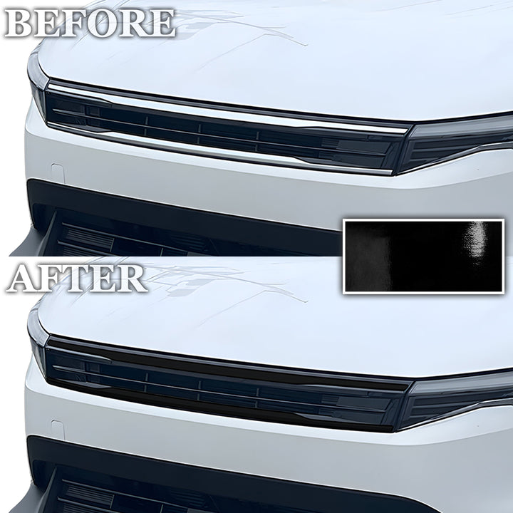 Fits KIA K4 2025+ Vinyl Chrome Delete Grille Blackout Decal Stickers Overlay Film - Bogar Tech Designs
