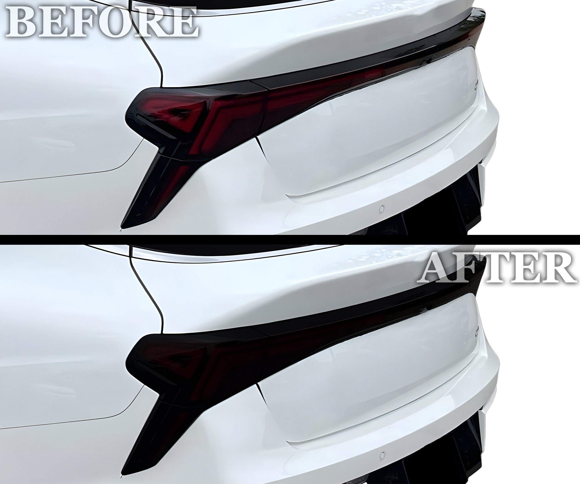 Fits KIA K5 2025 - 2026 Full Headlight Taillight Precut Smoked PPF Tint Kit Film Overlay - Bogar Tech Designs