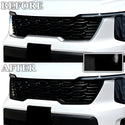 Fits KIA Sorento 2024+ Vinyl Chrome Delete Grille Blackout Decal Stickers Overlay Film