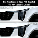 Fits KIA Sorento 2024+ Full Headlight Taillight Precut Smoked PPF Tint Kit Film Overlay