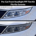 Fits Kia Sorento 2014-2015 Full Headlight Taillight Precut Smoked PPF Tint Kit Film Overlay