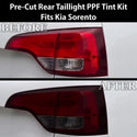 Fits Kia Sorento 2014-2015 Full Headlight Taillight Precut Smoked PPF Tint Kit Film Overlay