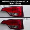 Fits Kia Sorento 2014-2015 Full Headlight Taillight Precut Smoked PPF Tint Kit Film Overlay