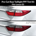 Fits Lexus ES 2013-2015 Full Headlight Taillight Precut Smoked PPF Tint Kit Film Overlay