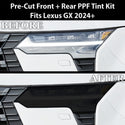 Fits Lexus GX 2024+ Full Headlight Taillight Precut Smoked PPF Tint Kit Film Overlay