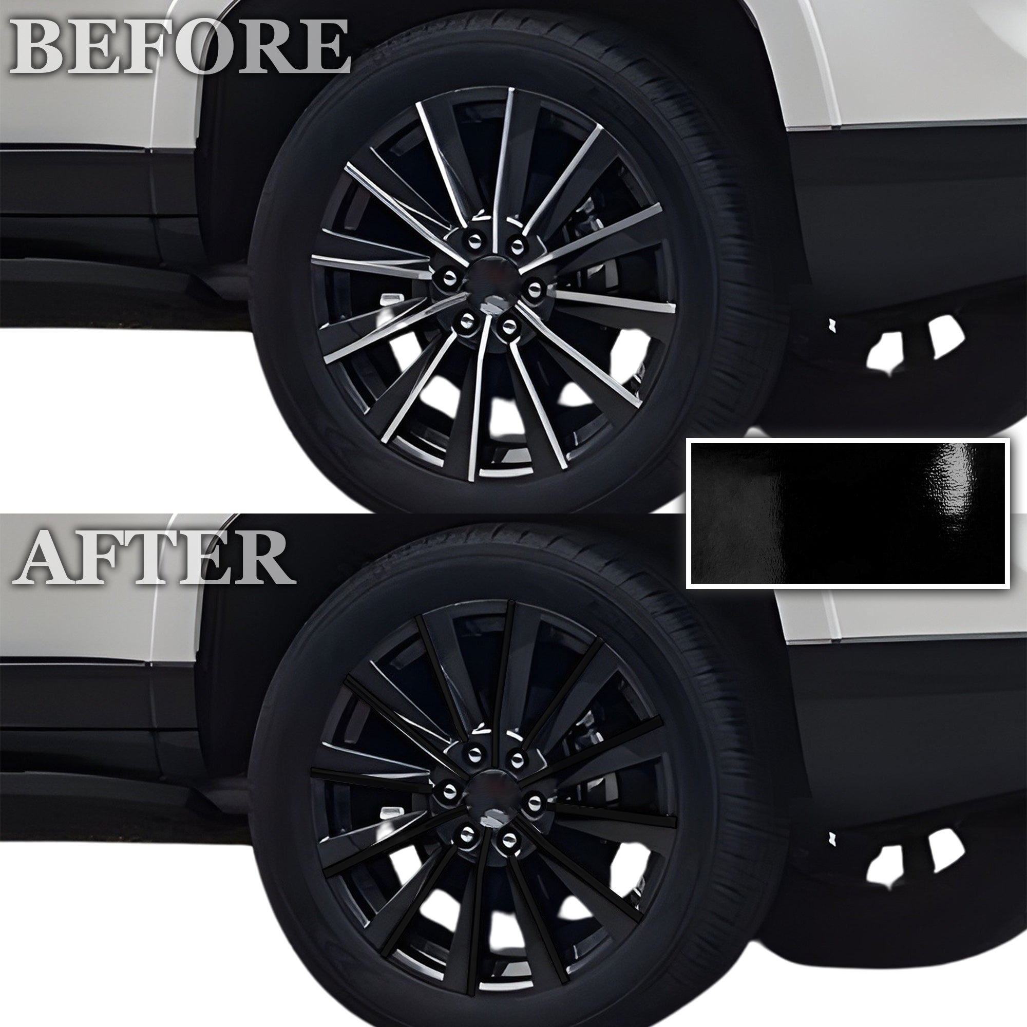 Fits Lexus GX 2024+ Vinyl Chrome Delete Grille Blackout Decal Stickers Overlay Film - Bogar Tech Designs