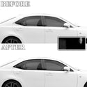 Fits Lexus IS 2017-2020 Vinyl Chrome Delete Grille Blackout Decal Stickers Overlay Film