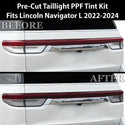 Fits Lincoln Navigator L 2022+ Full Headlight Taillight Precut Smoked PPF Tint Kit Film Overlay