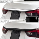 Fits Mazda Mazda6 2014-2017 Vinyl Chrome Delete Grille Blackout Decal Stickers Overlay Film