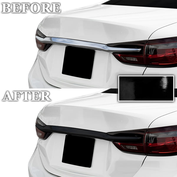Fits Mazda Mazda6 2014-2017 Vinyl Chrome Delete Grille Blackout Decal Stickers Overlay Film