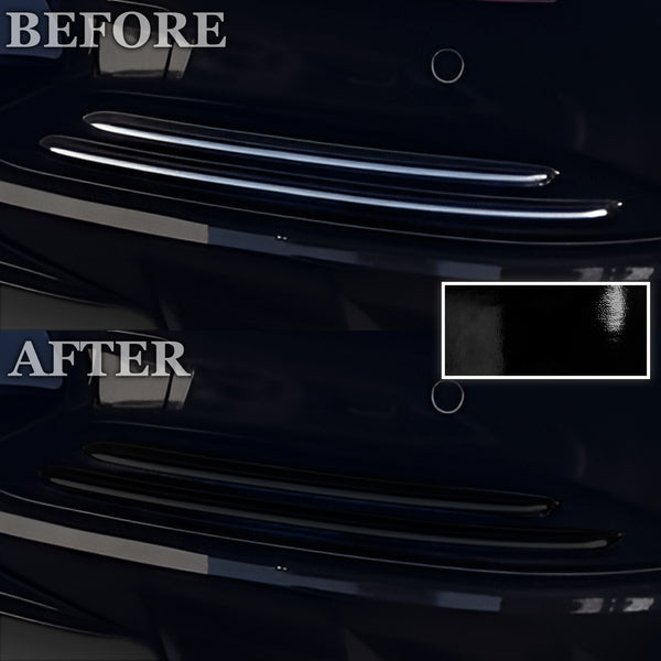 Fits Mercedes-Benz EQE Sedan 2023-2026 Vinyl Chrome Delete Grille Blackout Decal Stickers Overlay Film