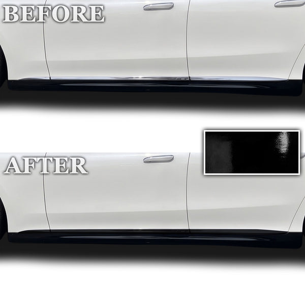Fits Mercedes-Benz EQE Sedan 2023-2026 Vinyl Chrome Delete Grille Blackout Decal Stickers Overlay Film