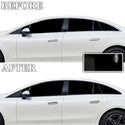 Fits Mercedes-Benz EQE Sedan 2023-2026 Vinyl Chrome Delete Grille Blackout Decal Stickers Overlay Film