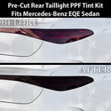 Fits Mercedes-Benz EQE Sedan 2023-2026 Full Headlight Taillight Precut Smoked PPF Tint Kit Film Overlay