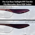 Fits Mercedes-Benz EQE Sedan 2023-2026 Full Headlight Taillight Precut Smoked PPF Tint Kit Film Overlay