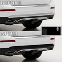 Fits Mercedes-Benz GLS 2017-2019 Vinyl Chrome Delete Grille Blackout Decal Stickers Overlay Film