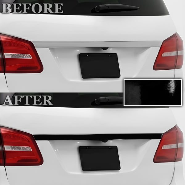 Fits Mercedes-Benz GLS 2017-2019 Vinyl Chrome Delete Grille Blackout Decal Stickers Overlay Film