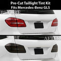 Mercedes-Benz GLS 2017-2019 Dark Smoke Headlight & Taillight Tint Kit – Precut Vinyl Lens Overlays Film